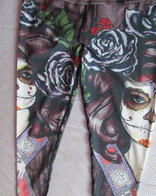 colanti colorati dame L