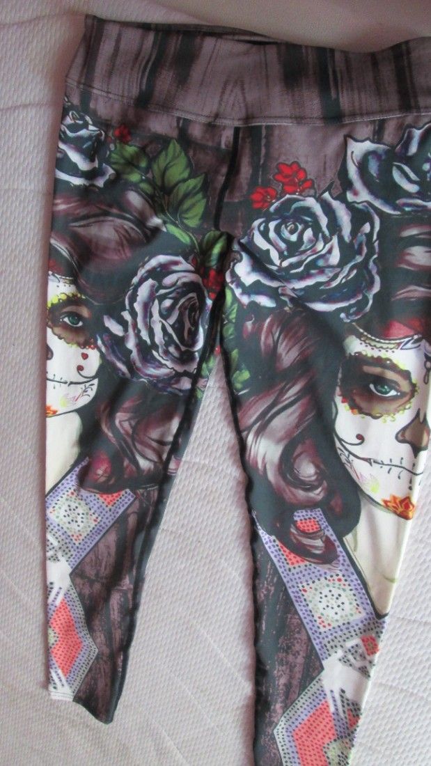 colanti colorati dame L