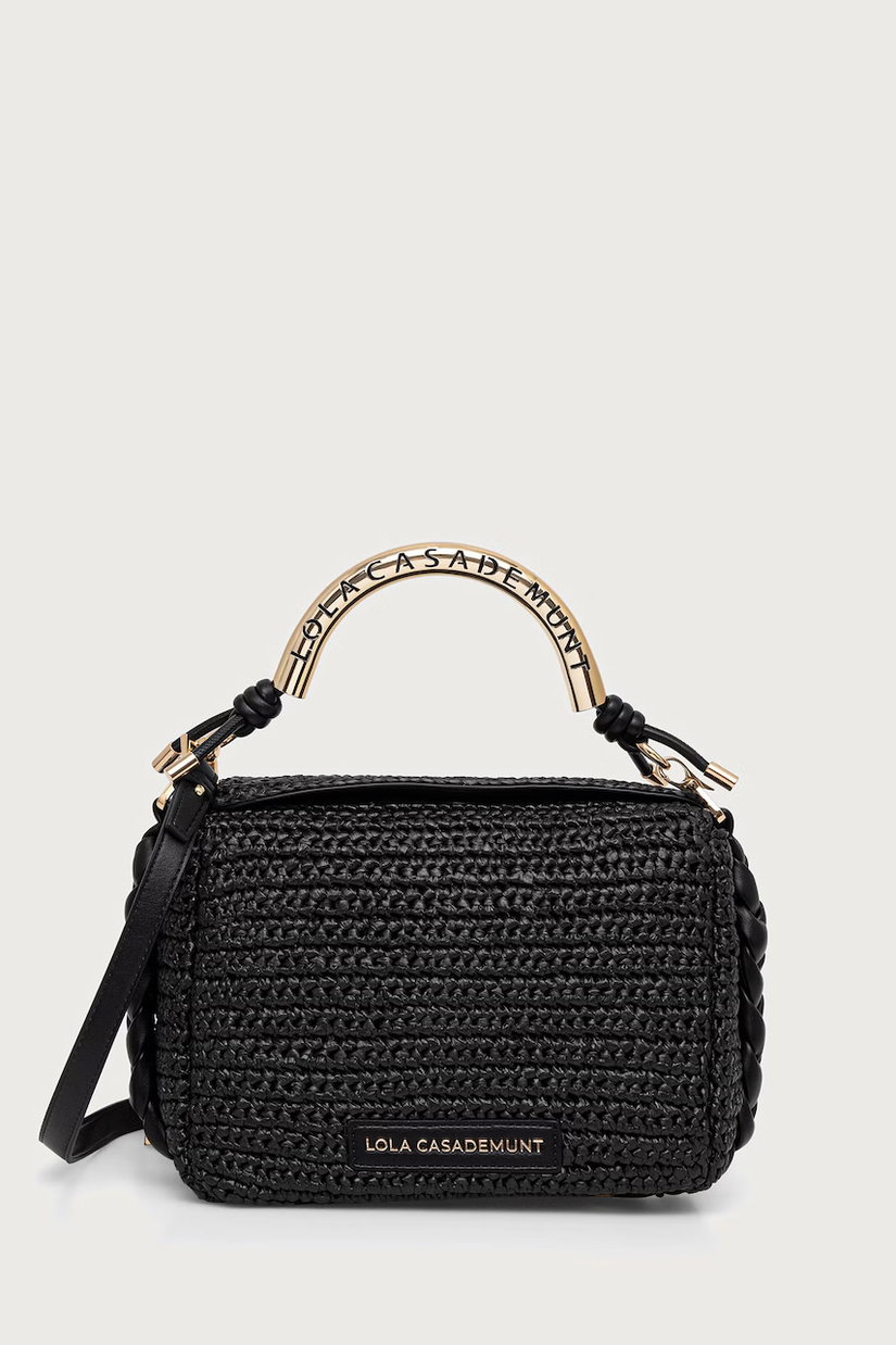 Lola Casademunt geantă crossbody pentru femei împletită