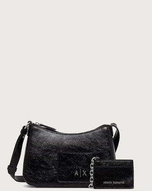 Armani Exchange hobo bag pentru femei cu imitație de piele