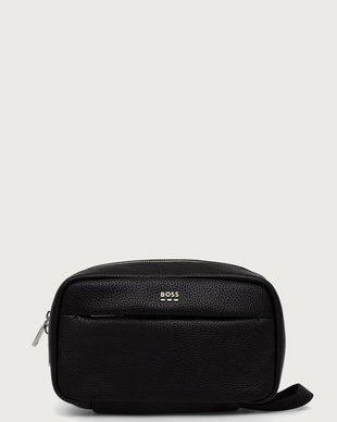 BOSS trusă cosmetică pentru bărbați cu imitație de piele Ray EVO_Washbag