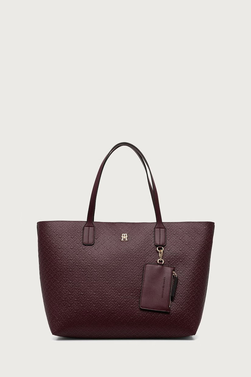 Tommy Hilfiger geantă shopper pentru femei cu imitație de piele