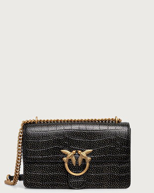 Pinko geantă crossbody pentru femei din piele