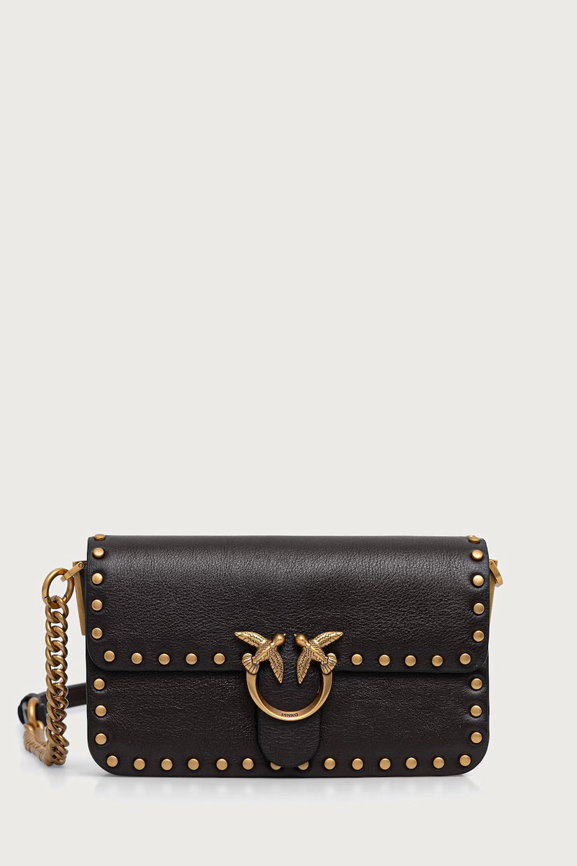 Pinko geantă crossbody pentru femei din piele