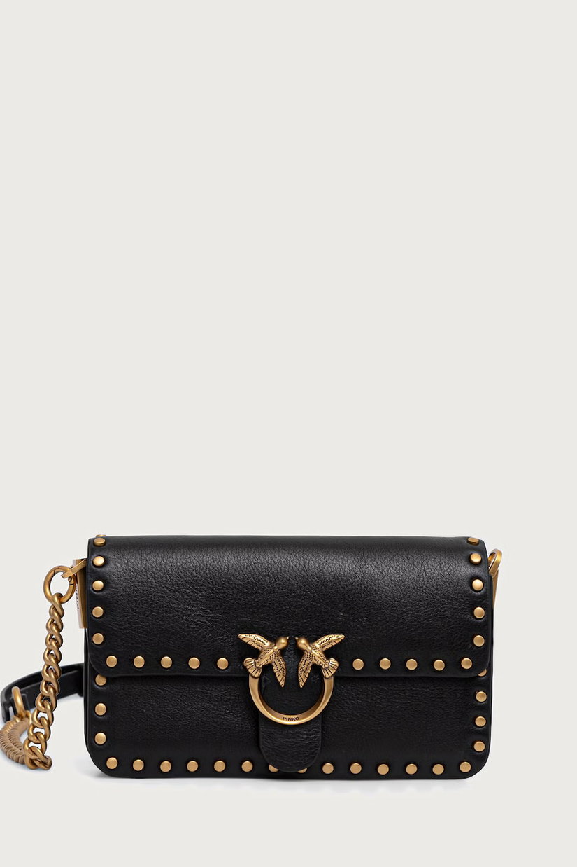 Pinko geantă crossbody pentru femei din piele