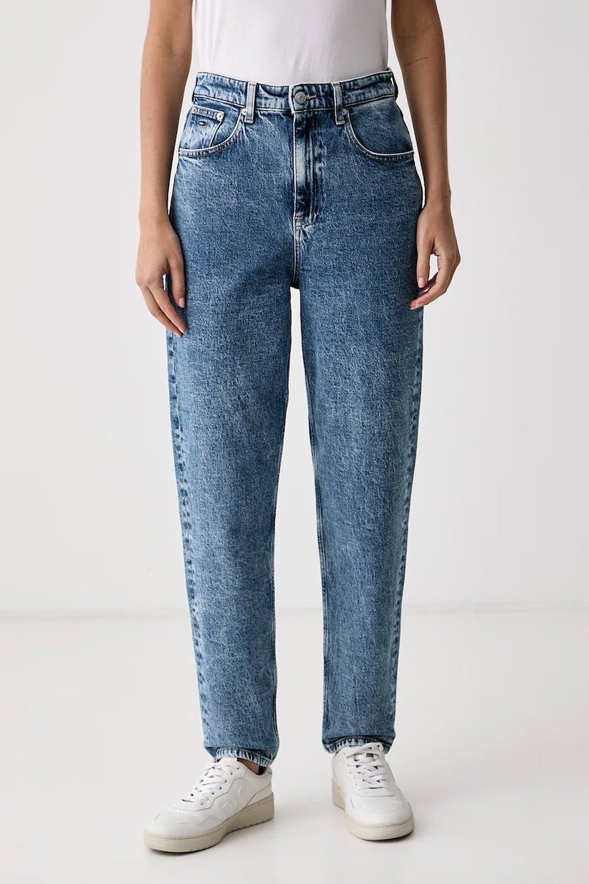 Tommy Jeans blugi mom fit pentru femei