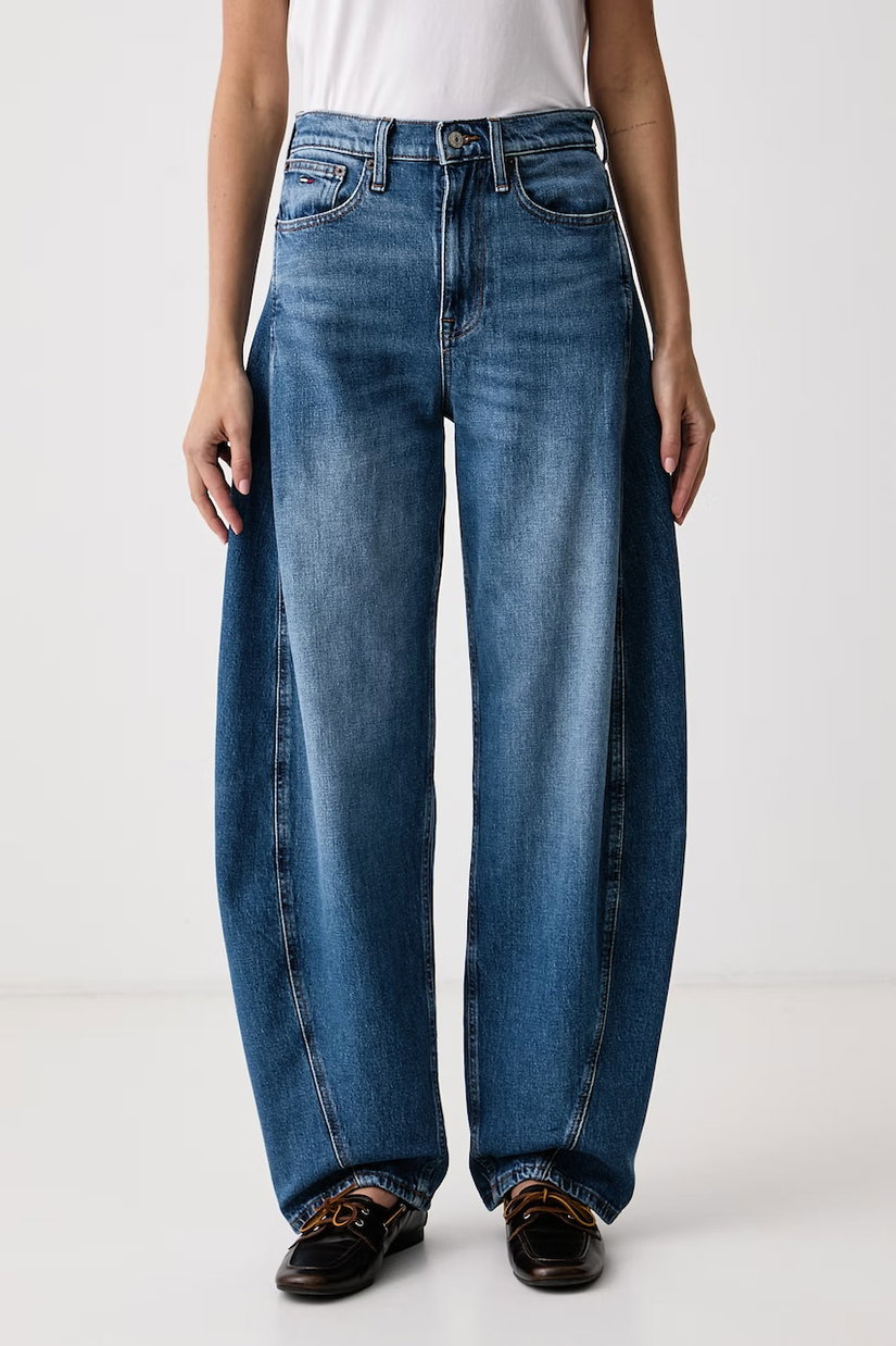 Tommy Jeans blugi barrel pentru femei