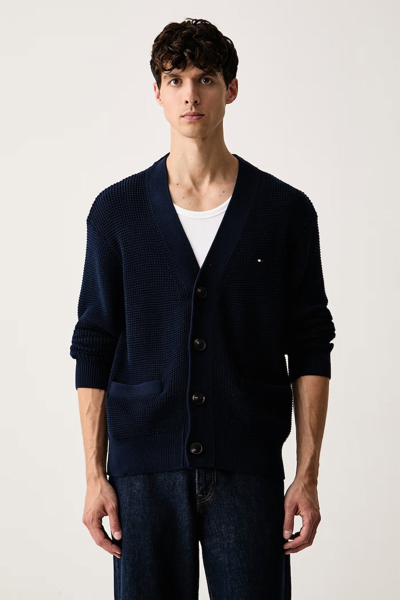 Tommy Hilfiger cardigan pentru bărbați din bumbac