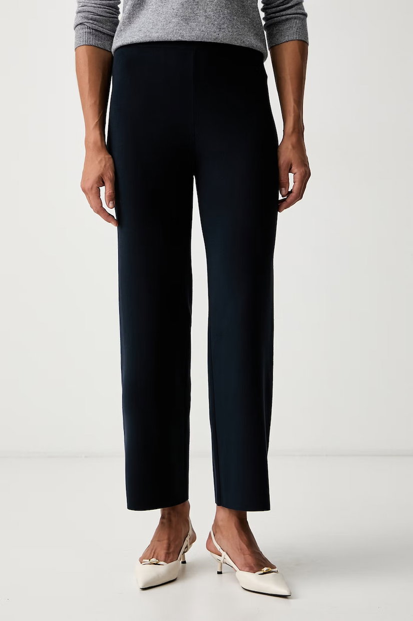 MM by Max Mara pantaloni pentru femei cu vâscoză MMLROTONDO