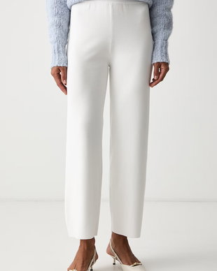 MM by Max Mara pantaloni pentru femei cu vâscoză MMLROTONDO