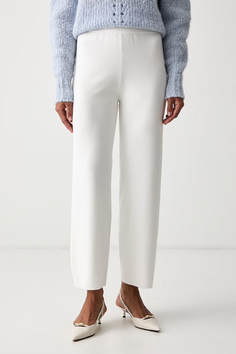 MM by Max Mara pantaloni pentru femei cu vâscoză MMLROTONDO