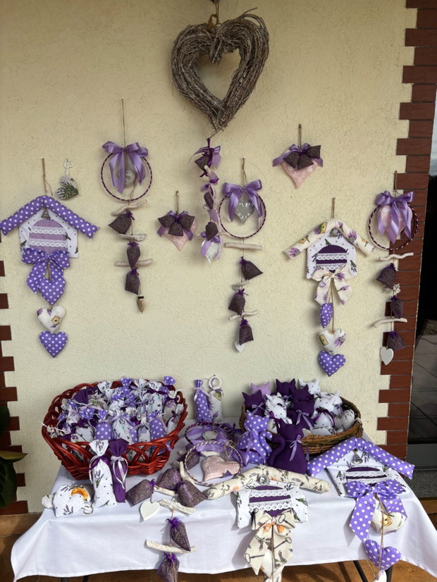 Creații handmade cu lavandă & decor pentru casa