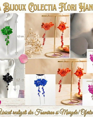 Mystery Box Delia Bijoux  Set 3 Perechi Cercei Statement (cod1468)