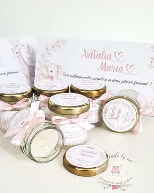 Marturie lumanare parfumata Dior Baby