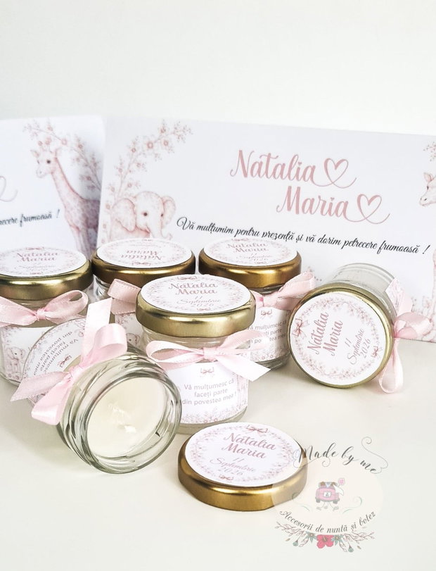 Marturie lumanare parfumata Dior Baby