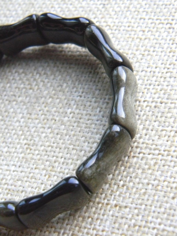 Bratara obsidian (AV40)
