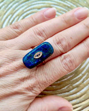 Inel lapis lazuli