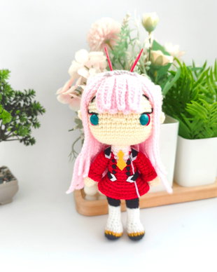 Papusica Zero Two Darling in the Franxx