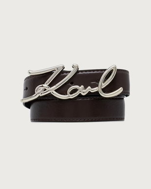 Karl Lagerfeld curea pentru femei din piele K/SIGNATURE