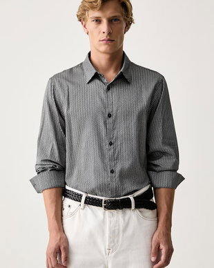 Armani Exchange cămașă pentru bărbați, din bumbac