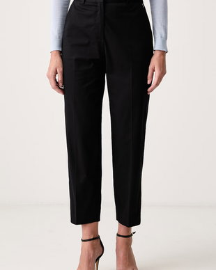 BOSS pantaloni pentru femei cu bumbac Tecarino2