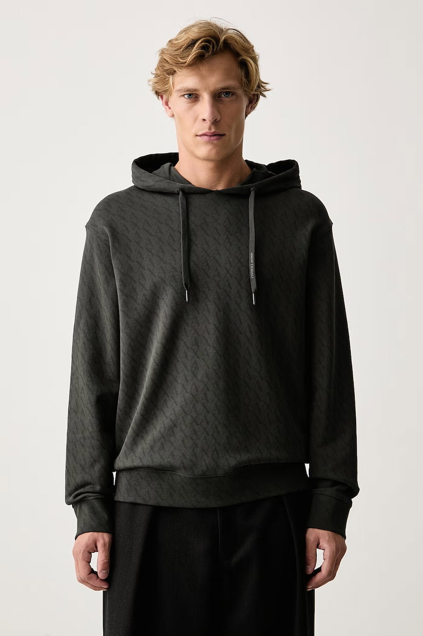 Armani Exchange hanorac pentru bărbați din bumbac