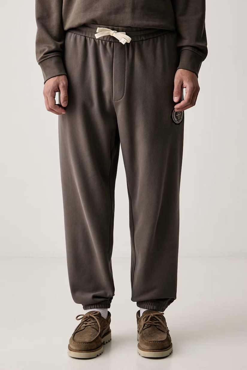 Armani Exchange pantaloni de trening pentru bărbați din bumbac cu elastan