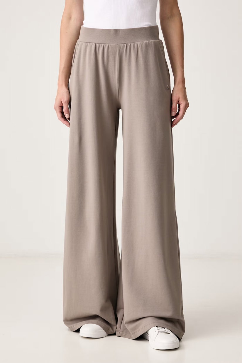 EA7 Emporio Armani pantaloni de trening pentru femei din bumbac cu elastan