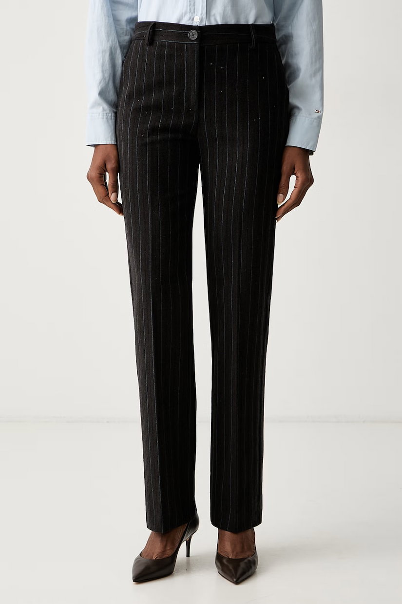 Twinset pantaloni pentru femei cu bumbac