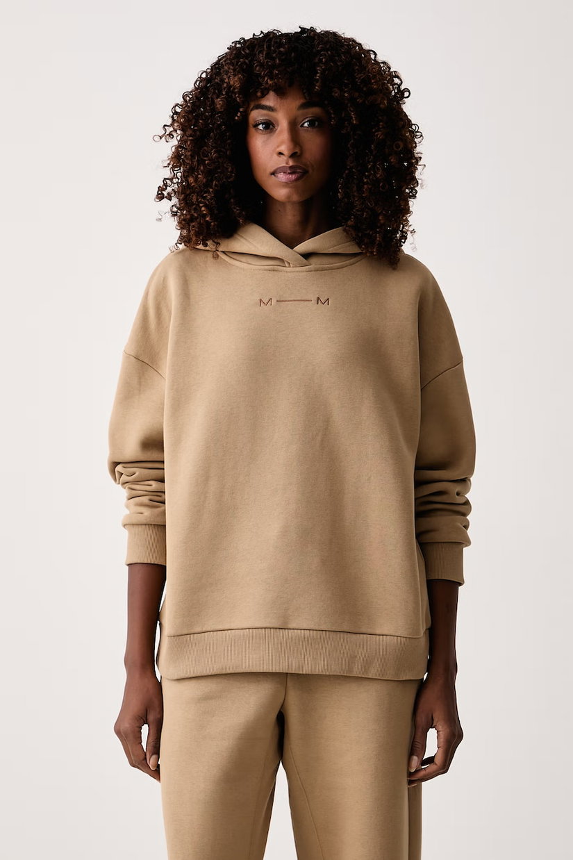 MM by Max Mara hanorac cu glugă pentru femei cu bumbac MMLMITICO