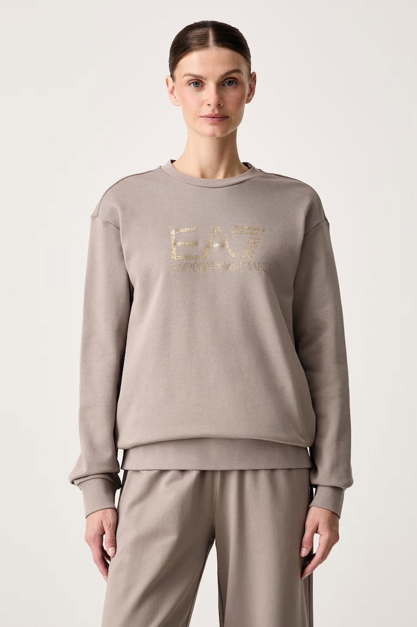 EA7 Emporio Armani hanorac pentru femei cu bumbac