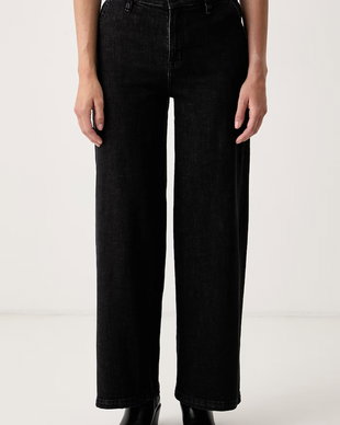 DKNY blugi wide leg pentru femei