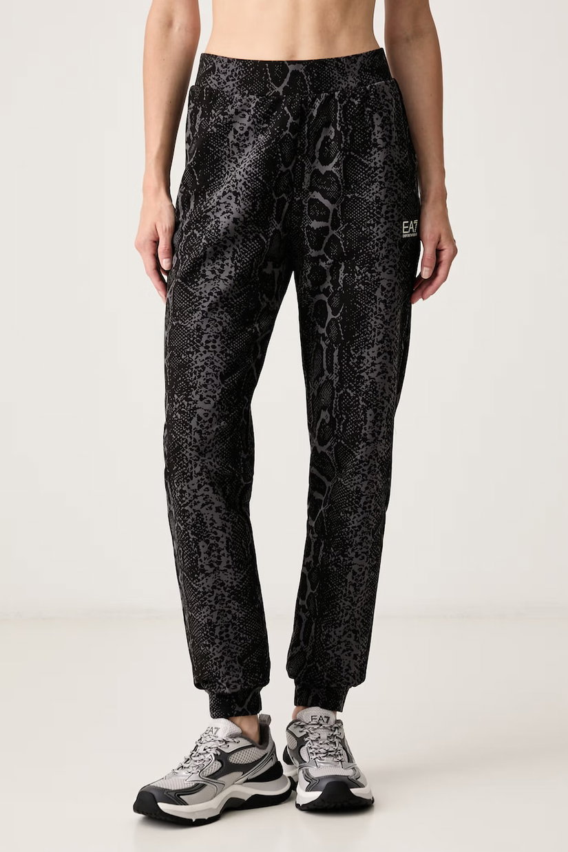 EA7 Emporio Armani pantaloni de trening pentru femei cu bumbac