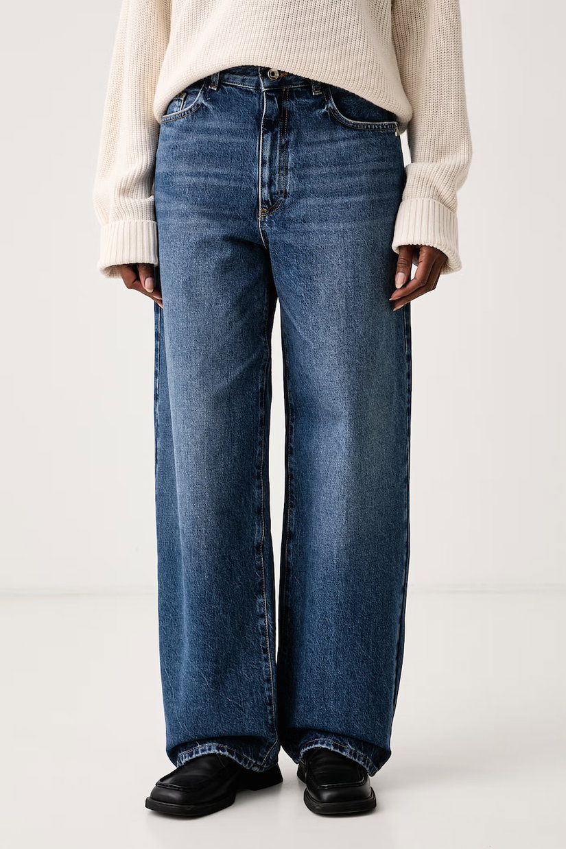 Patrizia Pepe blugi relaxed fit pentru femei