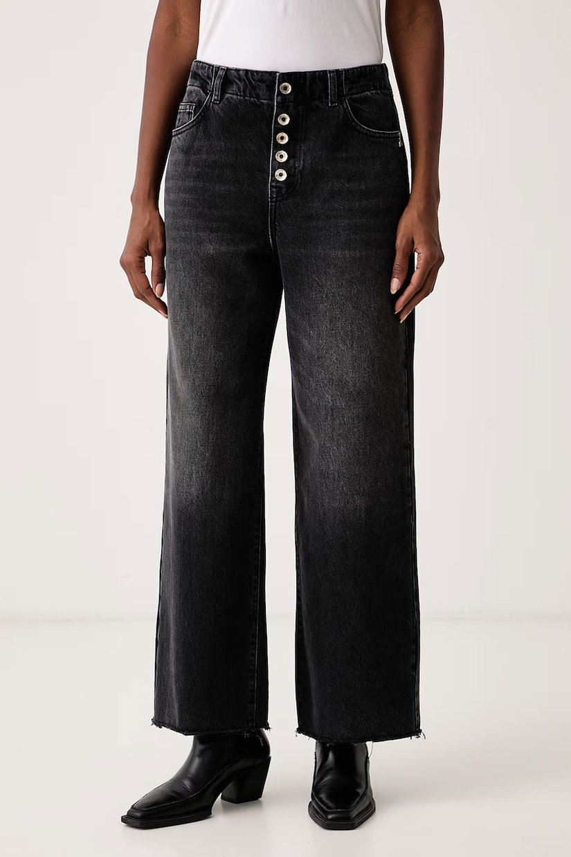 Patrizia Pepe blugi wide leg pentru femei