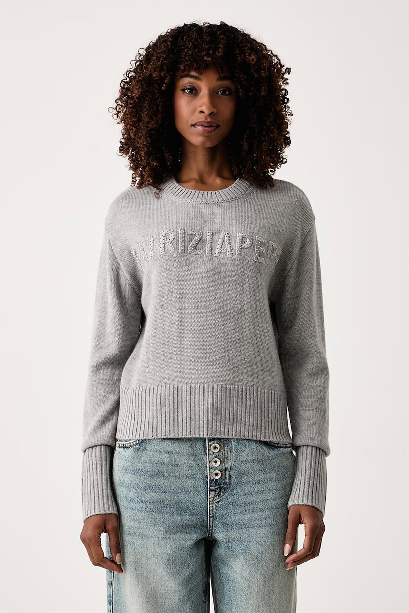Patrizia Pepe pulover loungewear pentru femei cu lână