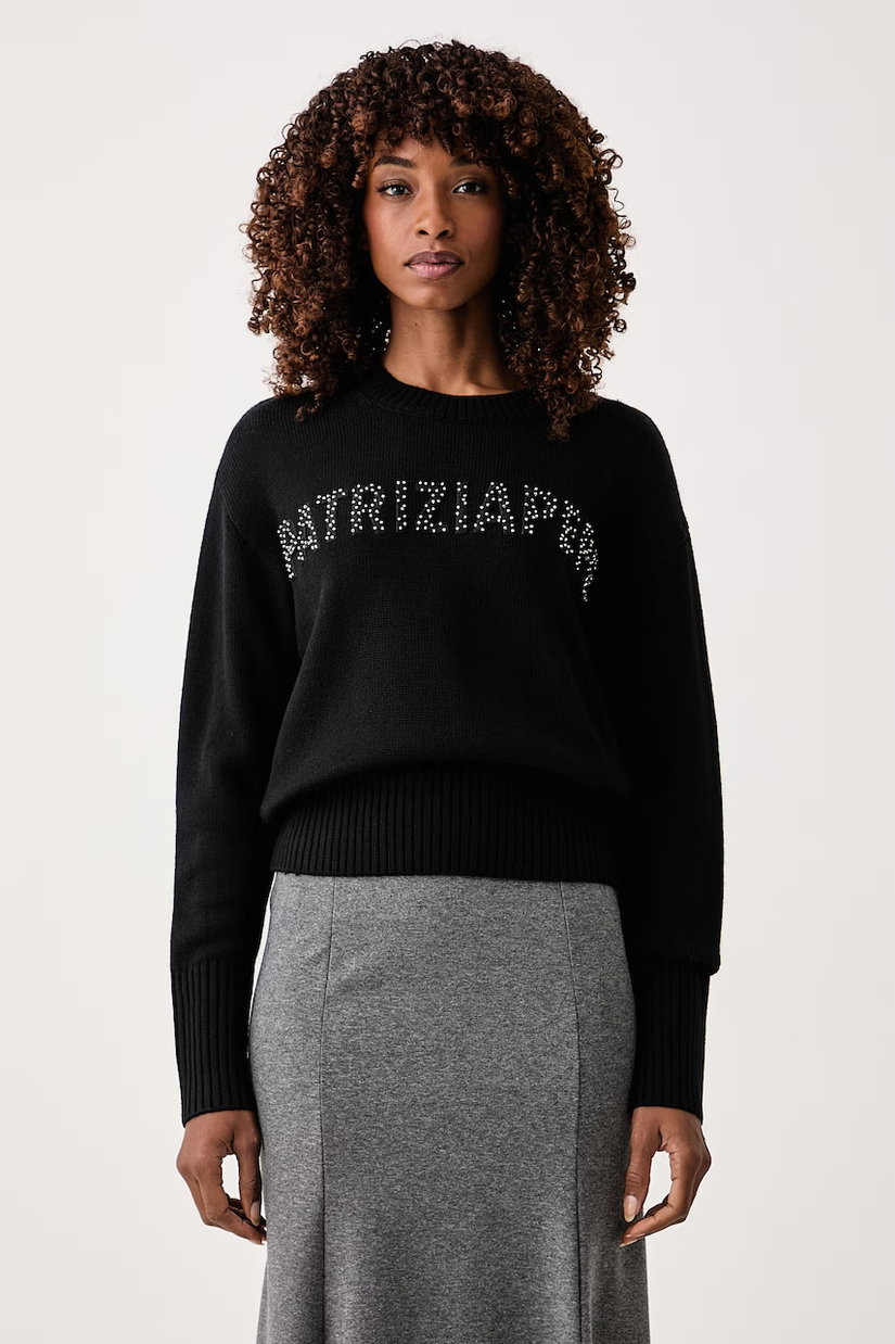 Patrizia Pepe pulover loungewear pentru femei cu lână
