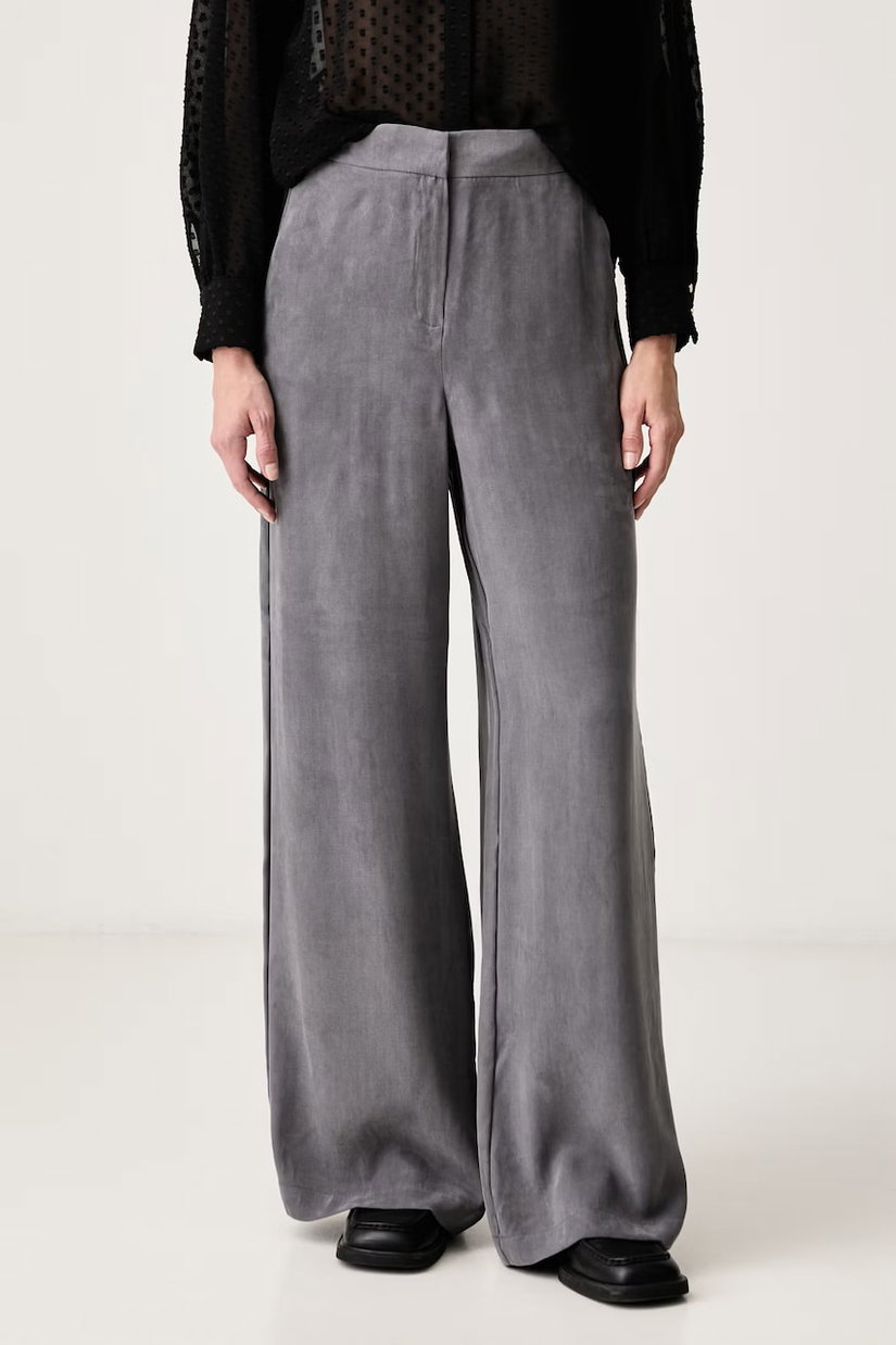 iBlues pantaloni straight pentru femei cu lyocell IBLQUINTO