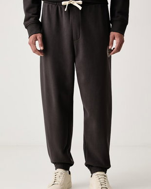 Armani Exchange pantaloni de trening pentru bărbați din bumbac cu elastan