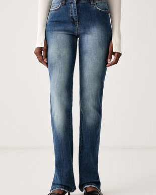 Patrizia Pepe blugi bootcut pentru femei