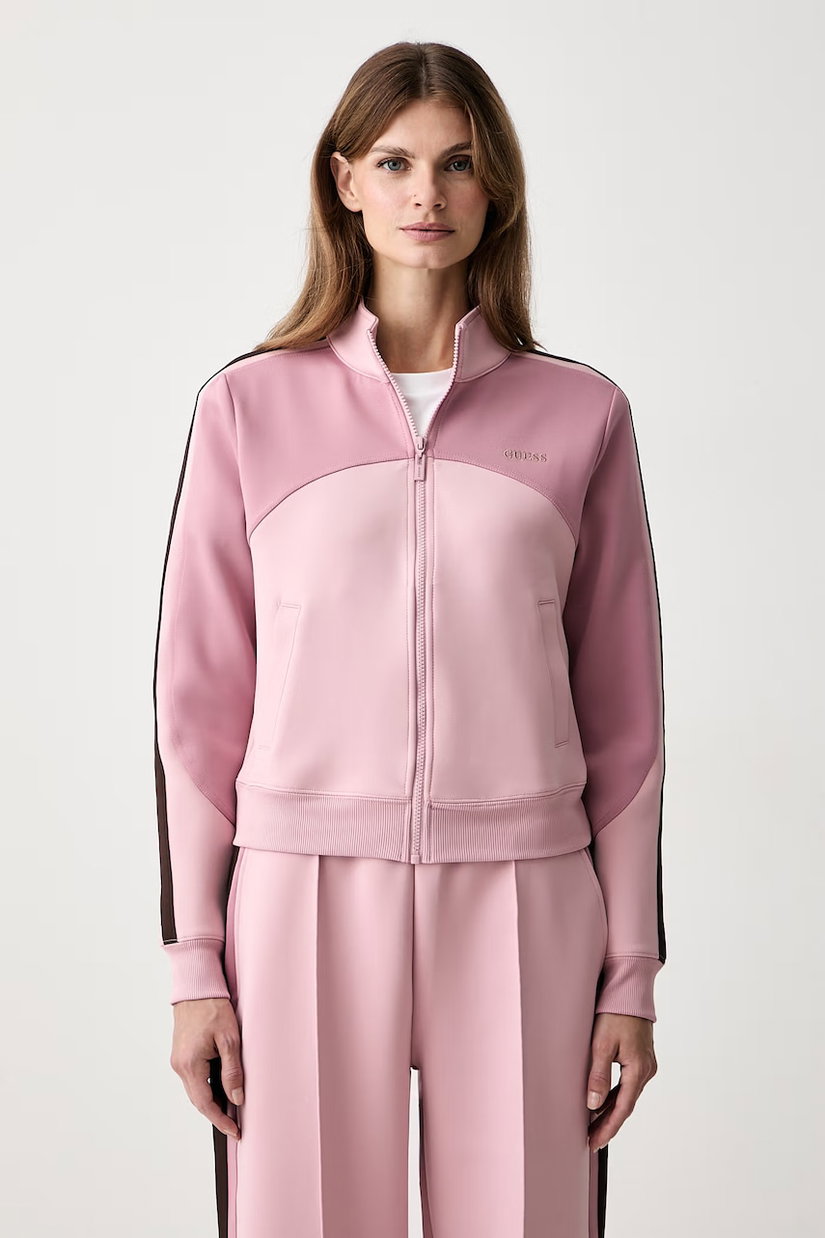 Guess hanorac cu fermoar pentru femei TALITHA