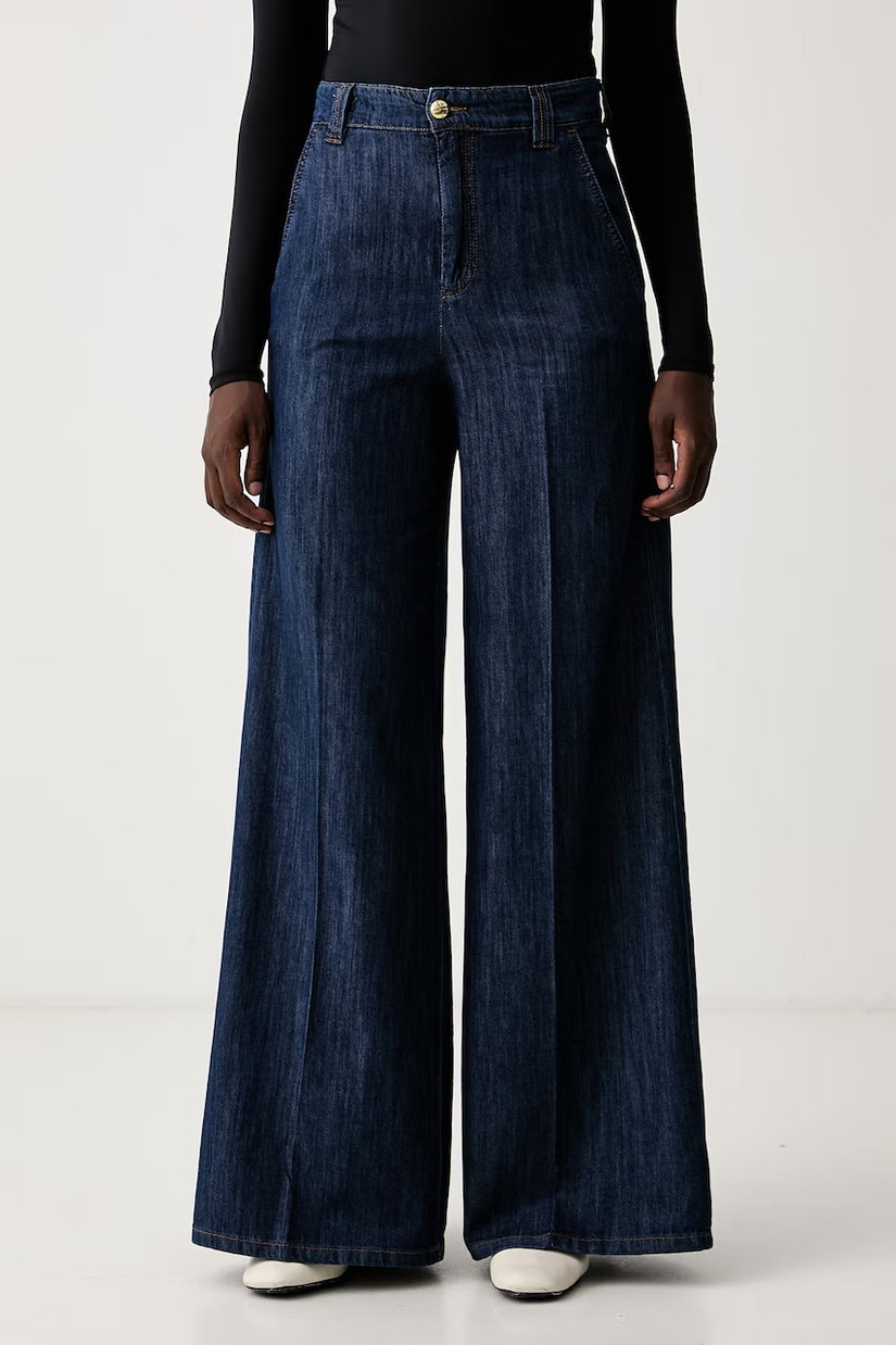 Marella blugi wide leg pentru femei MLSWLEG2