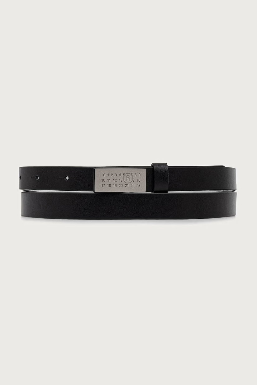 MM6 Maison Margiela curea de piele