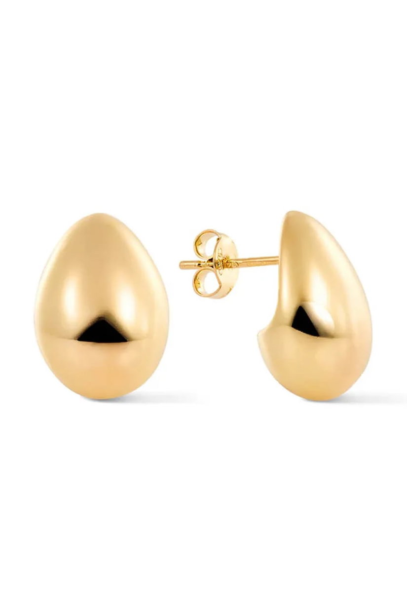 BERRIES cercei pentru femei argint placat cu aur Eternal no.1 Earrings