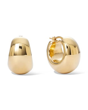 BERRIES cercei pentru femei argint placat cu aur Luna Earrings