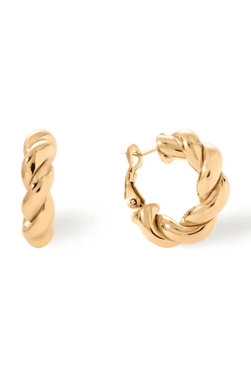 BERRIES cercei pentru femei argint placat cu aur Mini milan gold Earrings