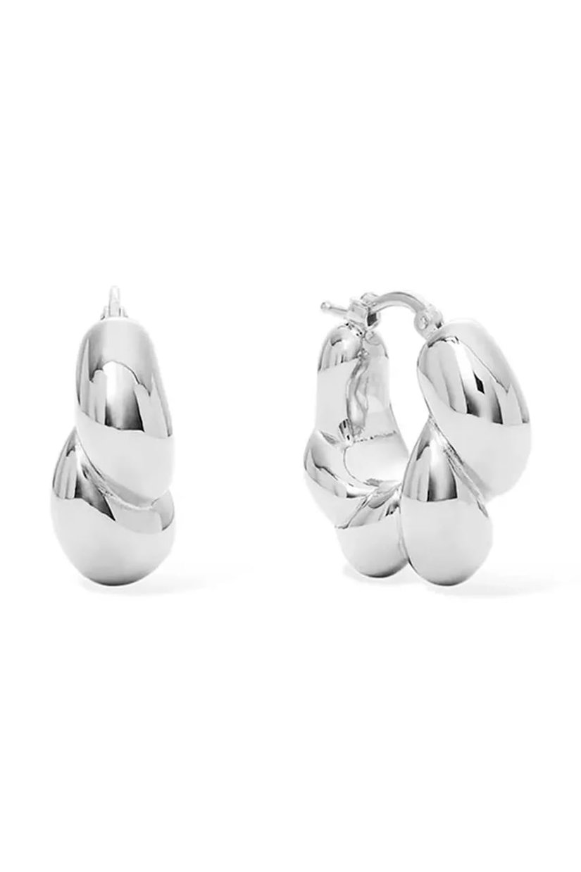 BERRIES cercei pentru femei din argint Row Silver Earrings