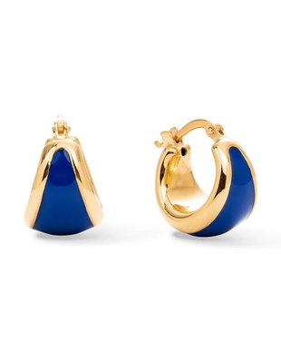BERRIES cercei pentru femei argint placat cu aur Viva Blueberry Earrings