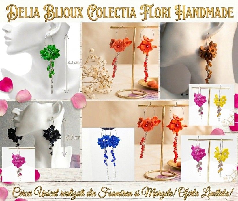 Mystery Box Delia Bijoux Set 3 Perechi Cercei Statement (cod1468)