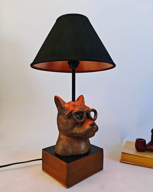 Lampă Dog lumină cu atitudine